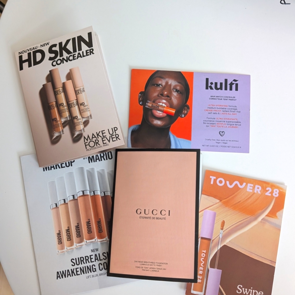 Foundation and Concealer Sample Set.
